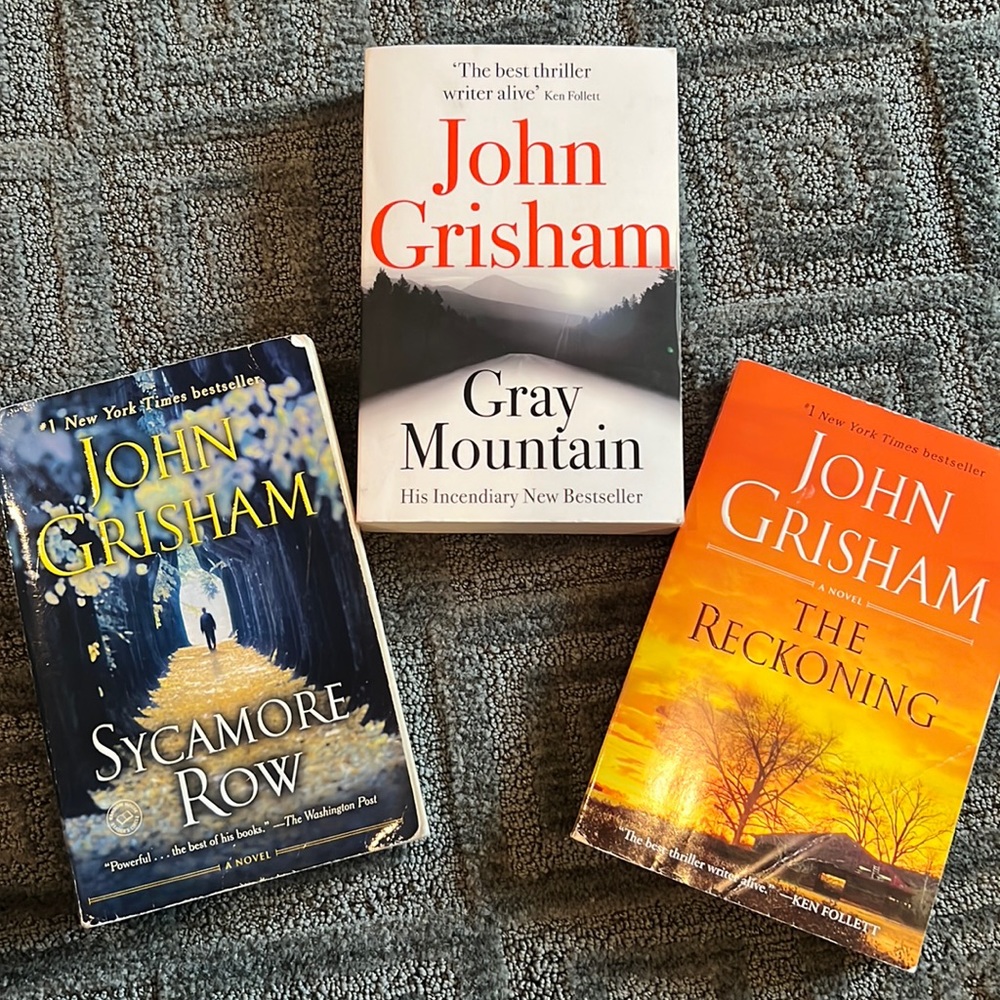 John Grisham Bundle of 3 Books